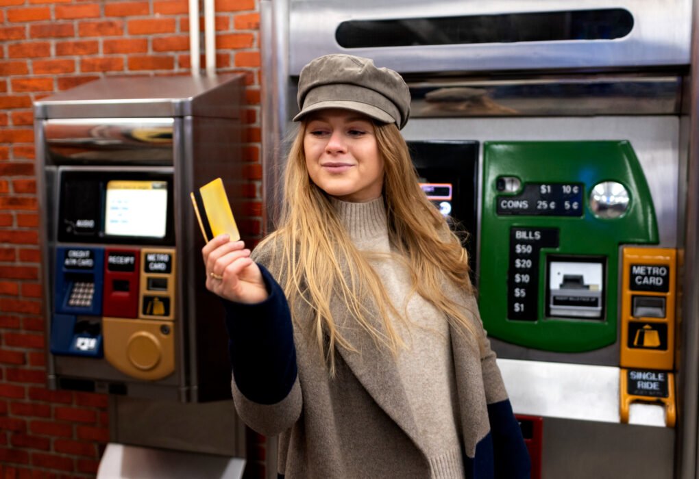 What should you do before you use an atm?