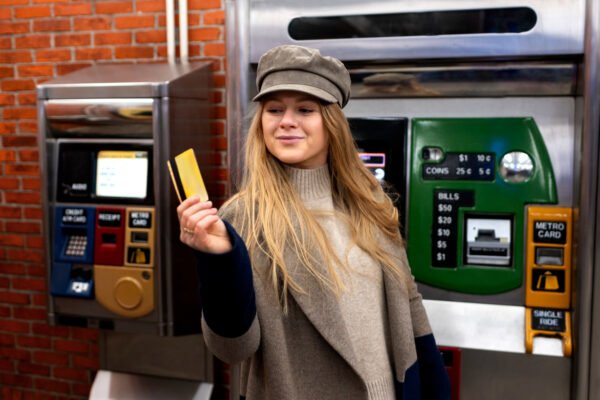 What should you do before you use an atm?